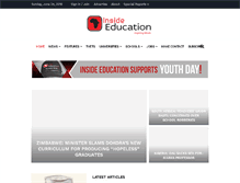 Tablet Screenshot of insideeducation.org